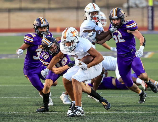 Hutto wide receiver Alex Green leads the nation with an average of 197.6 yards a game. He has received scholarship offers from Northwestern and New Mexico State.