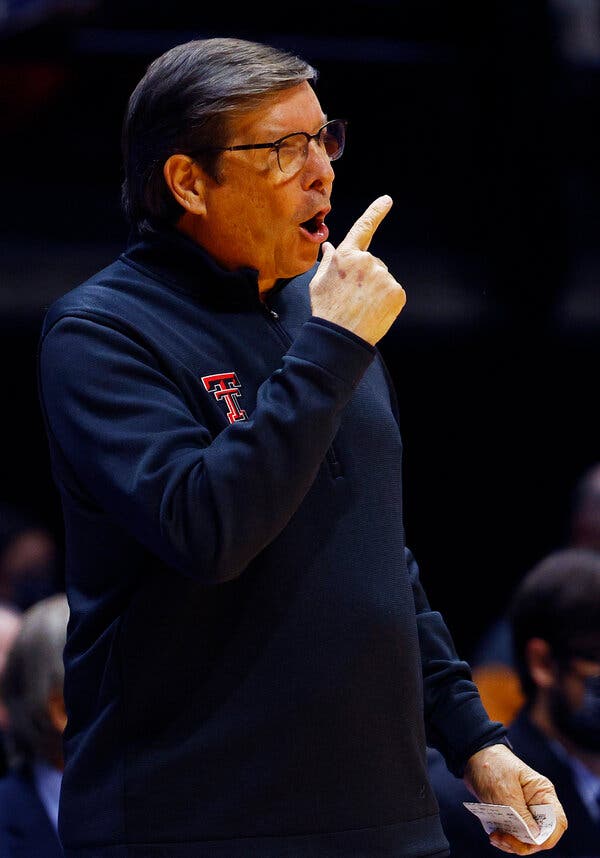 Texas Tech Coach Mark Adams uses a defense that tries to force the ball to the sides of the court.